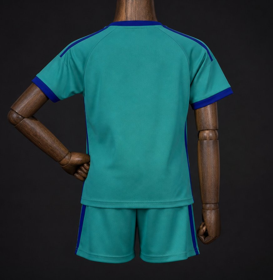 2026 Kids Argentina Away Green Jersey