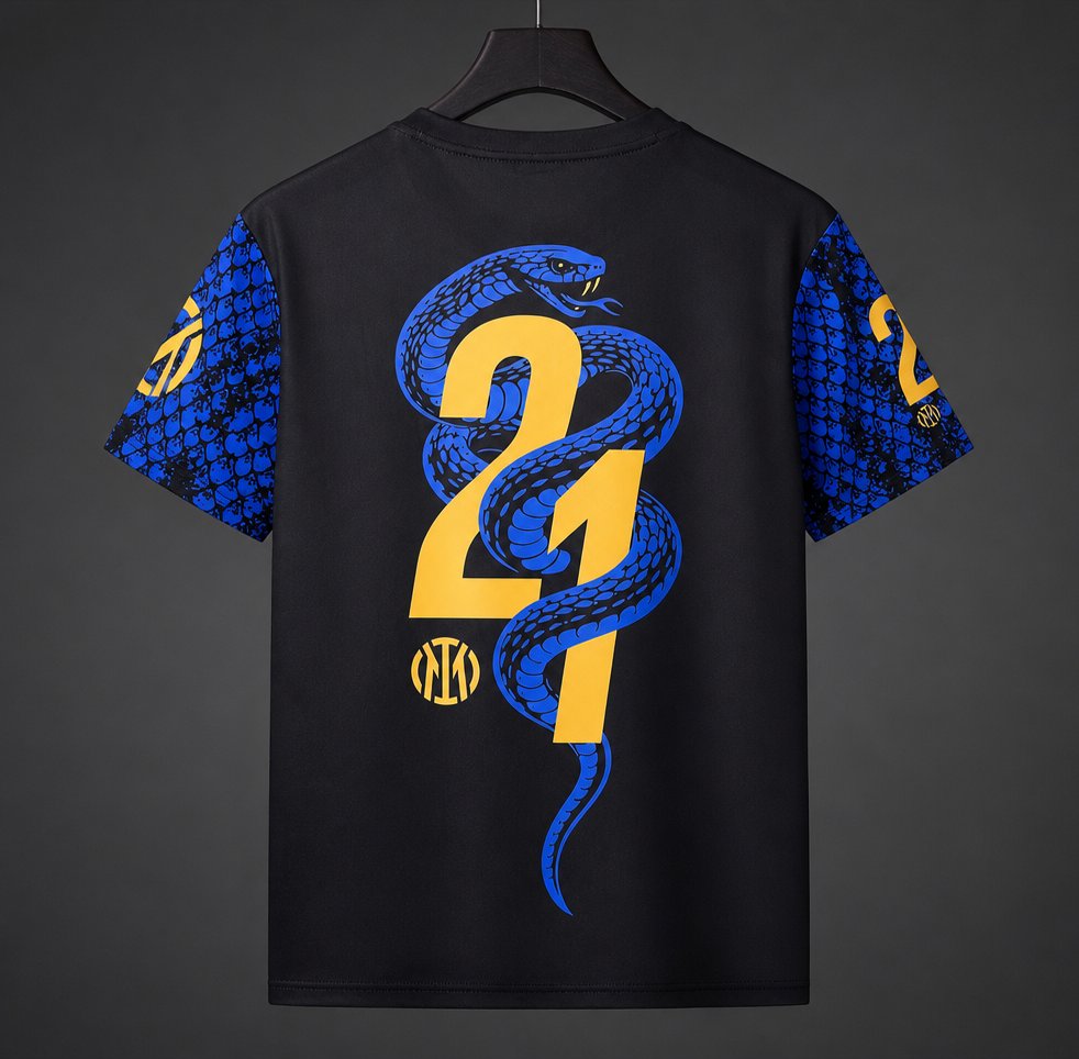 26/27 Inter Milan "Campioni d'Italia 25/26" Black T-shirt