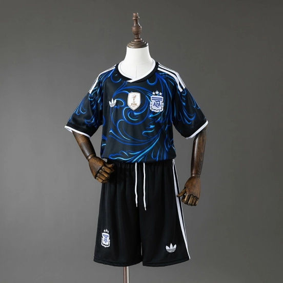 2026 Kids Argentina World Cup Away Kit