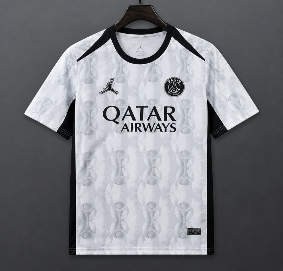 26/27 PSG/Paris Saint-Germain Academy Pro Pre-Match Grey Jersey
