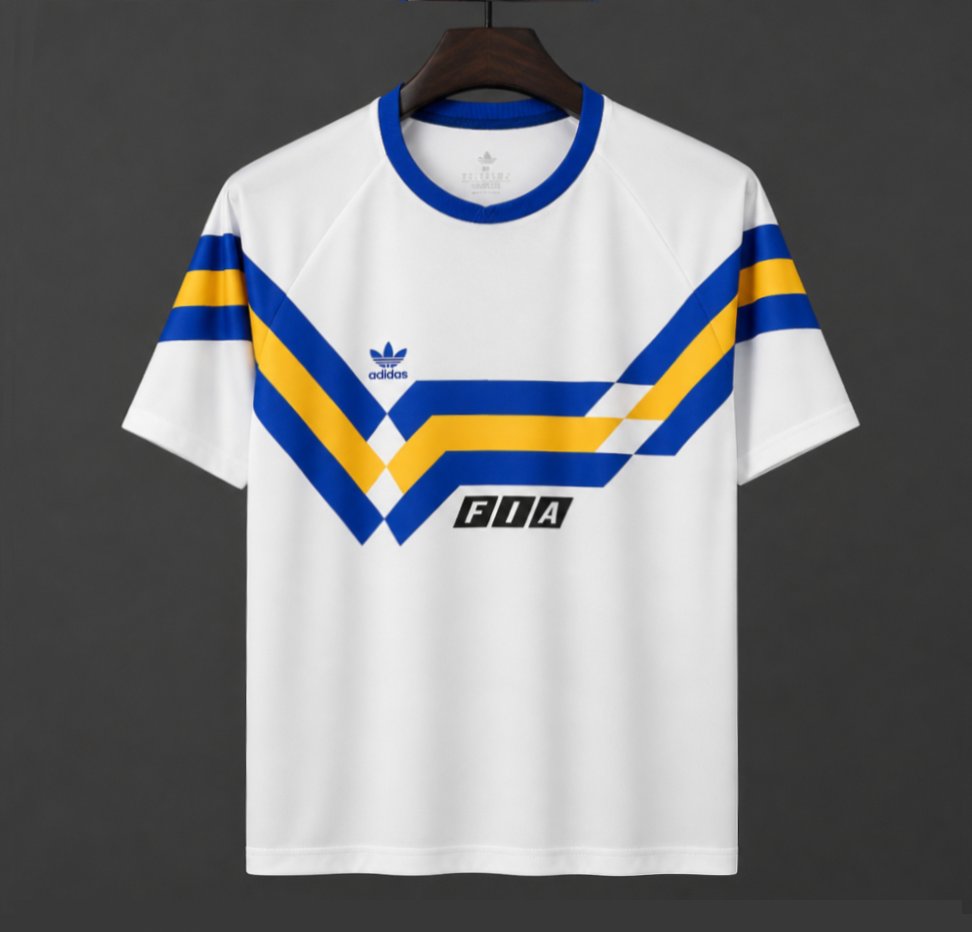 Retro 90/91 Boca Juniors Away Jersey