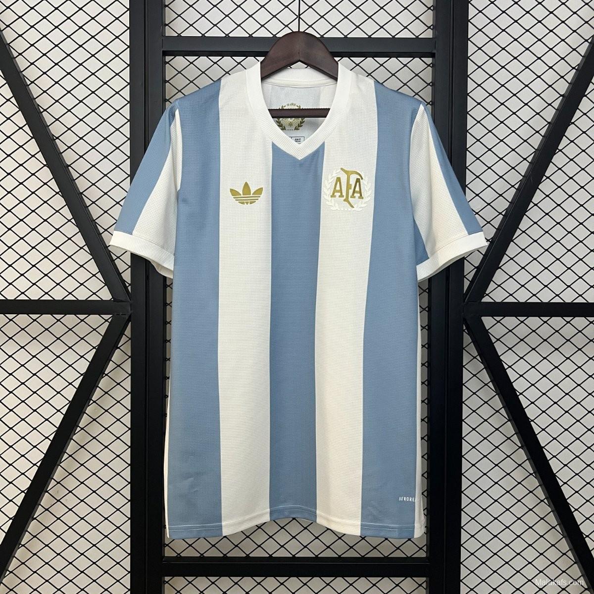2024 Argentina 50th Anniversary S-4XL