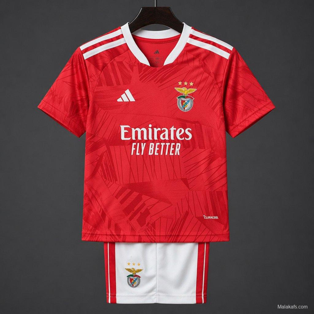26/27 Kids Benfica Home Jersey