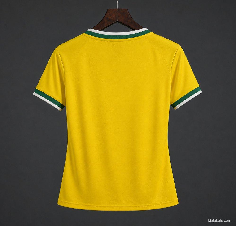 26/27 Women Cruzeiro x Brazil Yellow Special Jersey