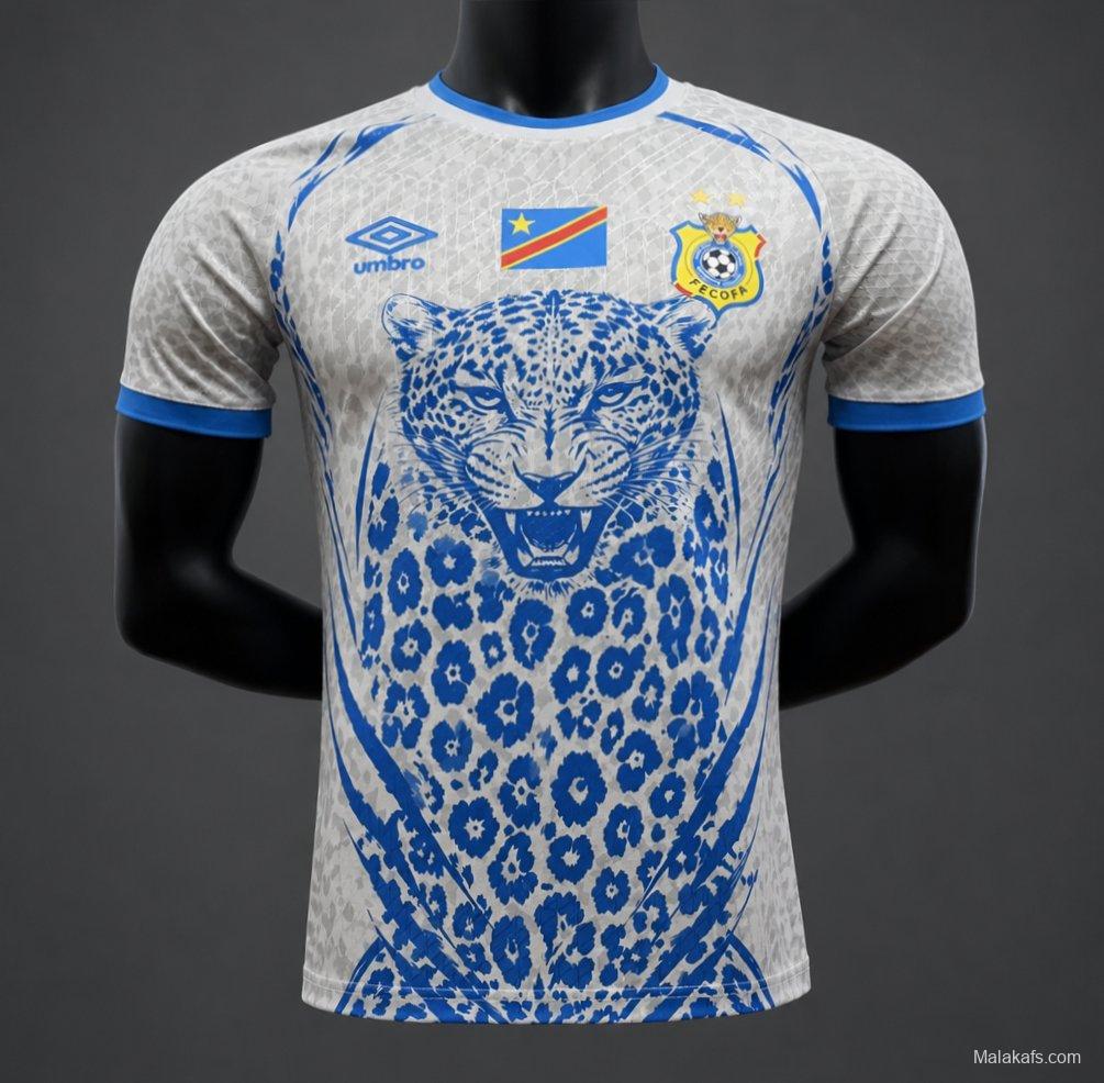 Player Version 2026 Congo Away White Jersey