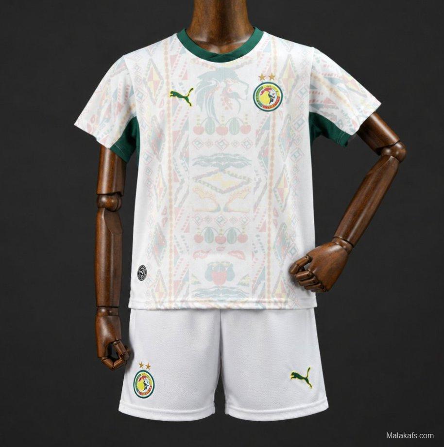 2026 Kids Senegal World Cup Home Kit