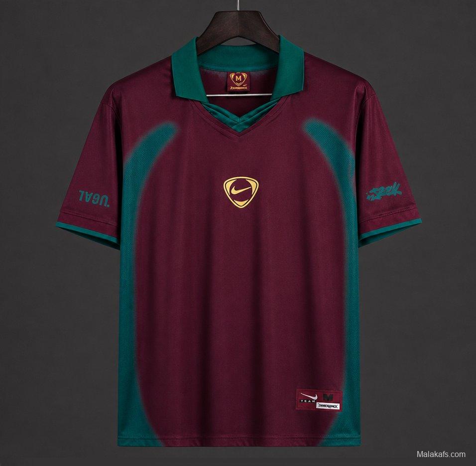 2026 Portugal x Cactus Jack Total 90 Pre-Match Wine Jersey