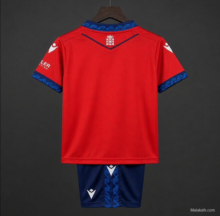 26/27 Kids CA Osasuna Home Jersey