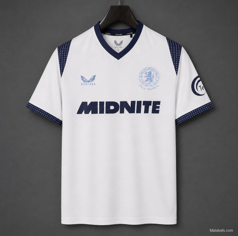 26/27 Middlesbrough FC Away White Jersey