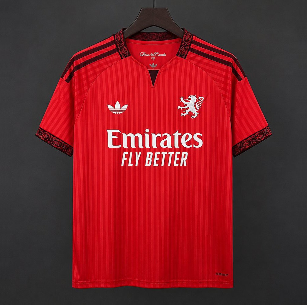 26/27 Olympique Lyonnais Away Red Jersey