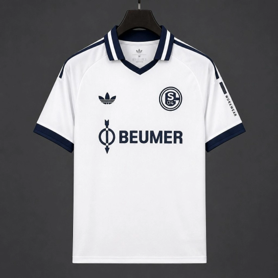 26/27 Schalke 04 Away White Jersey