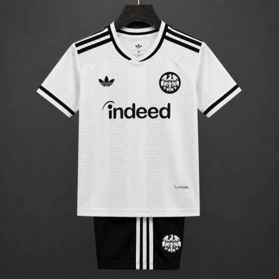 26/27 Kids Frankfurt Away White Jersey