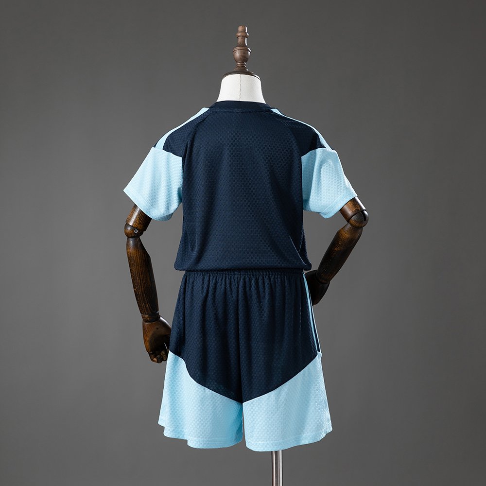 Argentina 2026 Player Version Training Blue Kids Kit