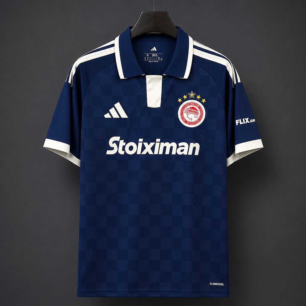 26/27 Olympique Marseille Training 3 Navy Blue Jersey