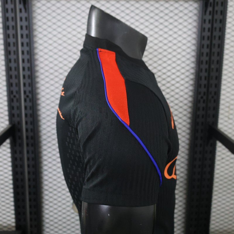 Player Version 26/27 PSG/Paris Saint-Germain Training Black/Orange Jersey