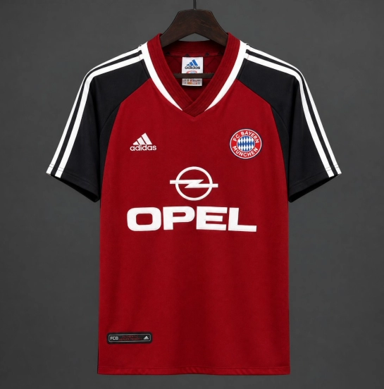 01/02 Retro Bayern Munich Home Jersey