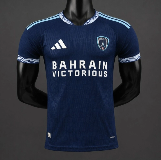 Player Version 26/27 Paris FC Home Navy Blue Jersey