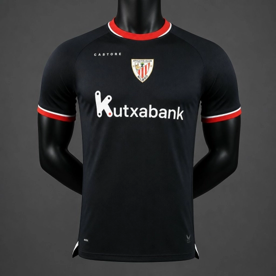 Player Version 26/27 Athletic Club Bilbao Black Jersey
