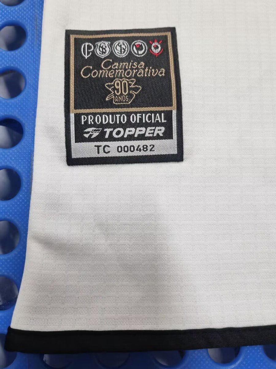 Retro 00/01 Corinthians 90Th Anniversary White Jersey
