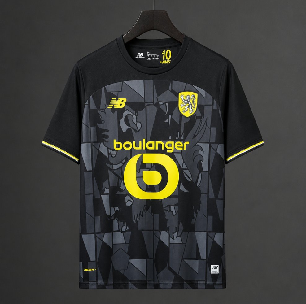 26/27 Lille OSC Third Black Jersey